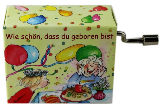 Mein Tipp: Kleine Spieluhr – Wie schön, dass du geboren bist