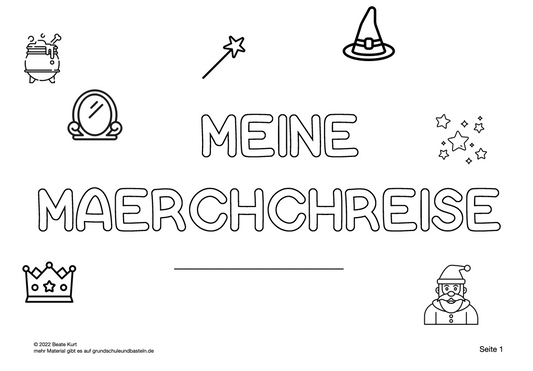 Lernheft: Meine Märchenreise