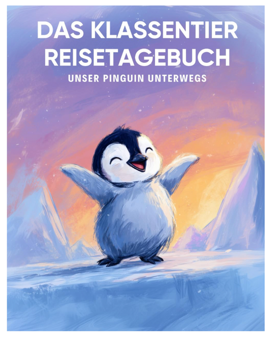 Das neue Schuljahr: Das Klassentier Reisetagebuch Pinguin