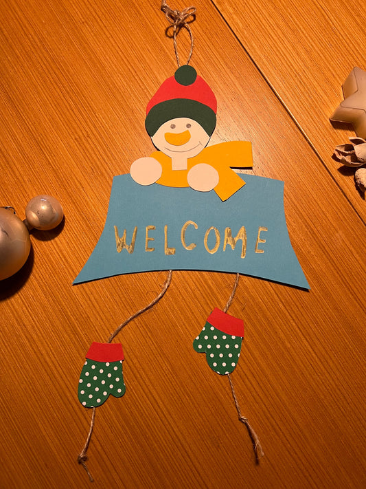 Winter: Türschmuck gestalten