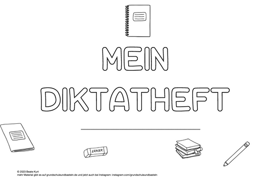 Diktate schreiben in Klasse 2 – ein Wochentraining