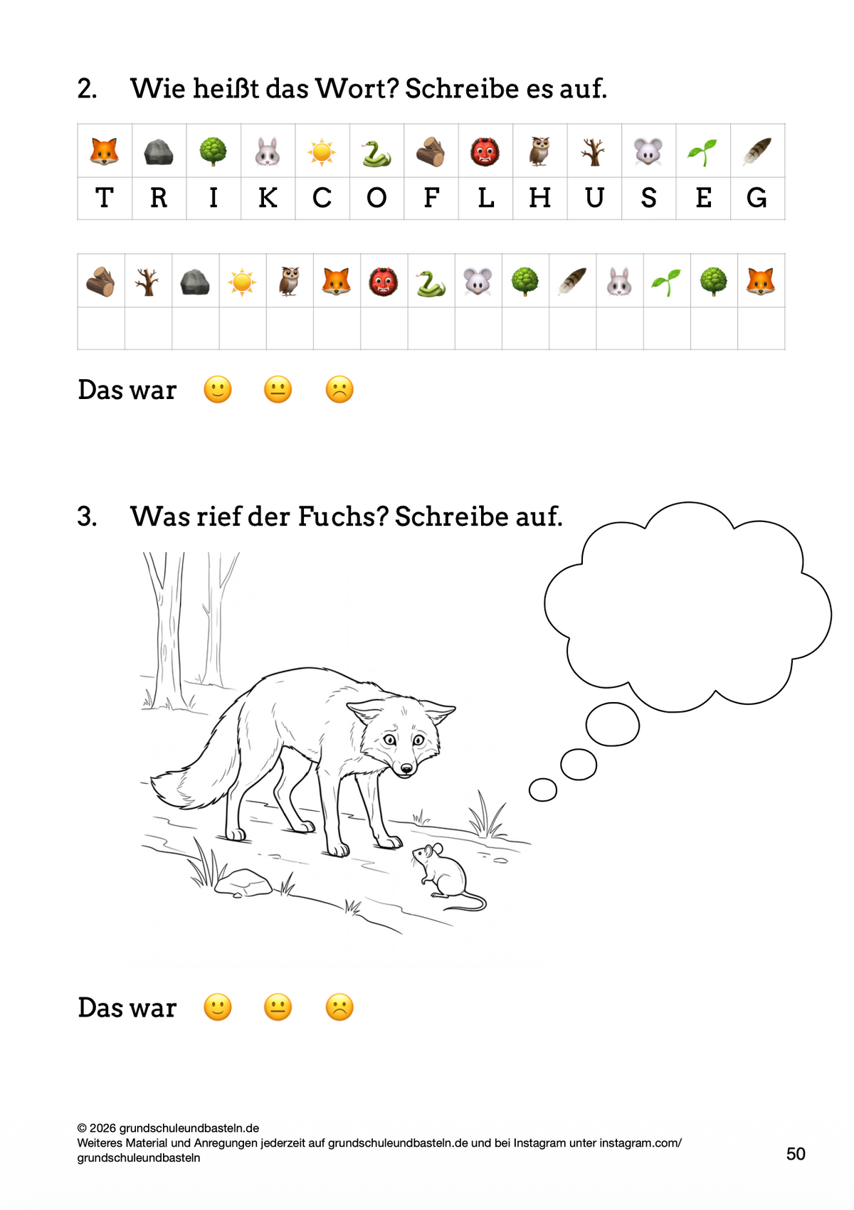 Begleitmaterial: Der Grüffelo