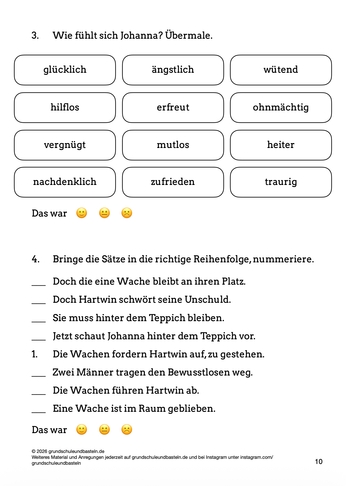 Begleitmaterial: Der Meisterdieb