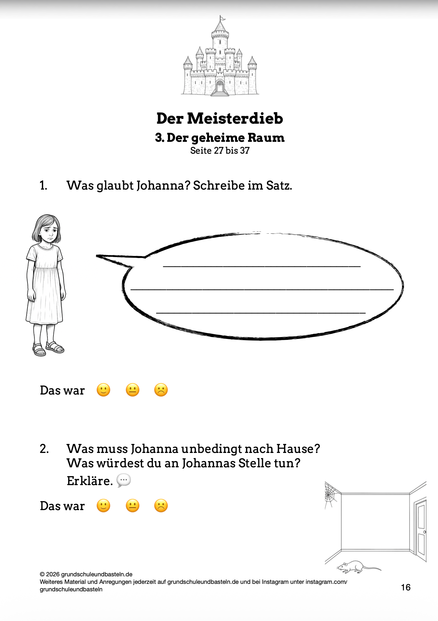 Begleitmaterial: Der Meisterdieb