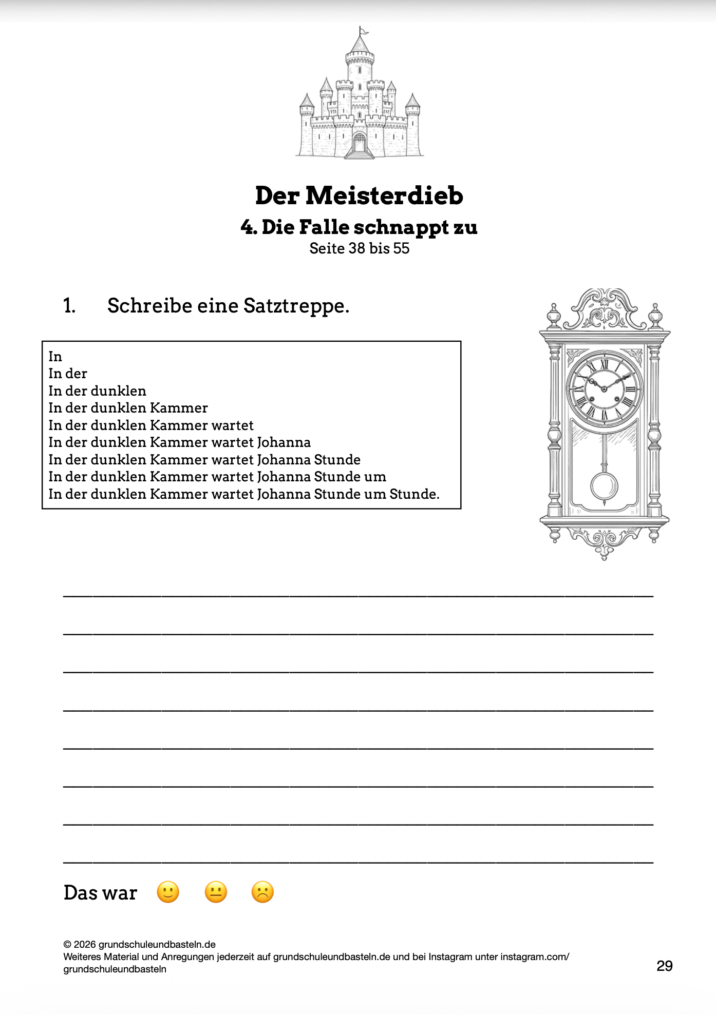 Begleitmaterial: Der Meisterdieb