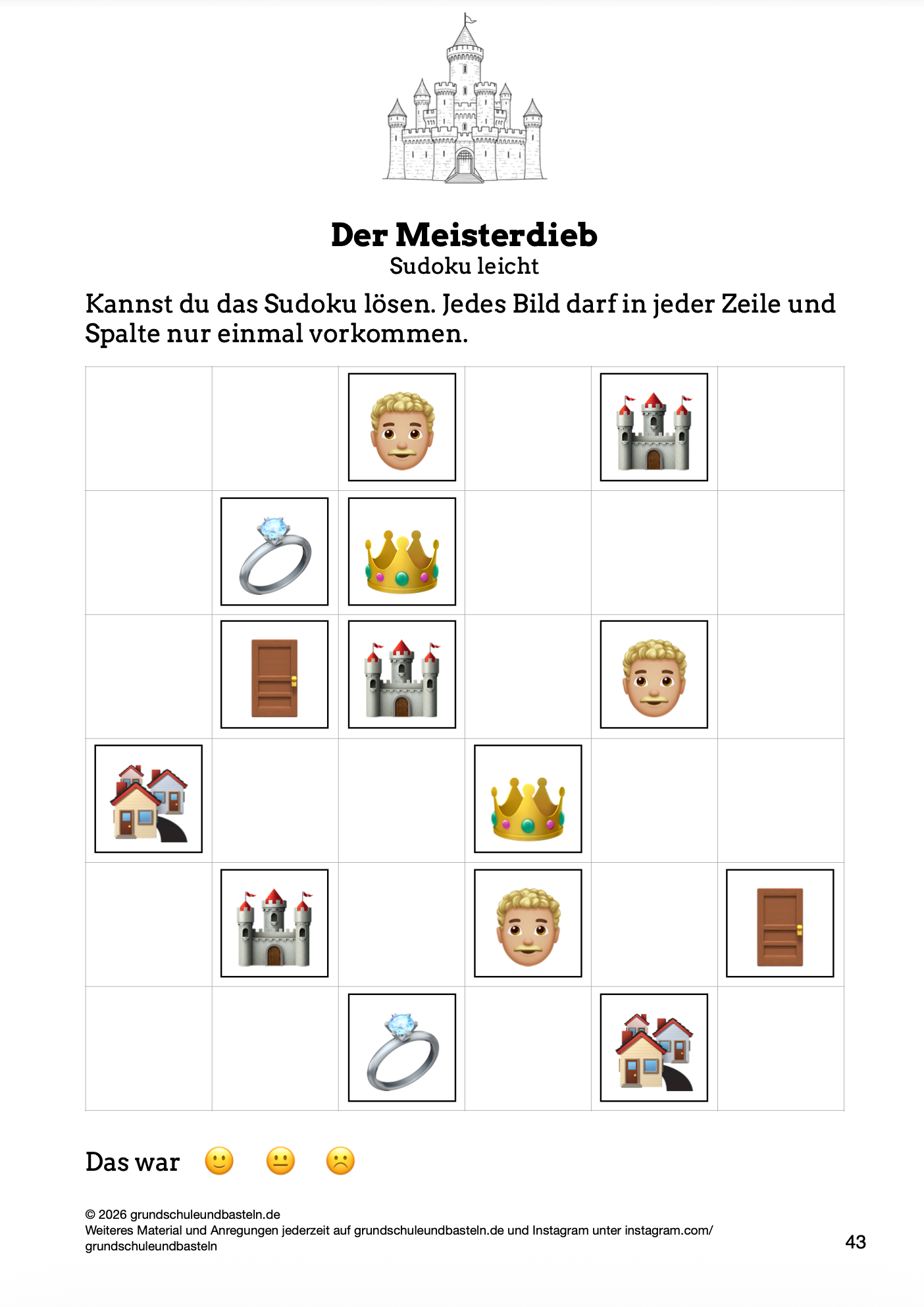 Begleitmaterial: Der Meisterdieb