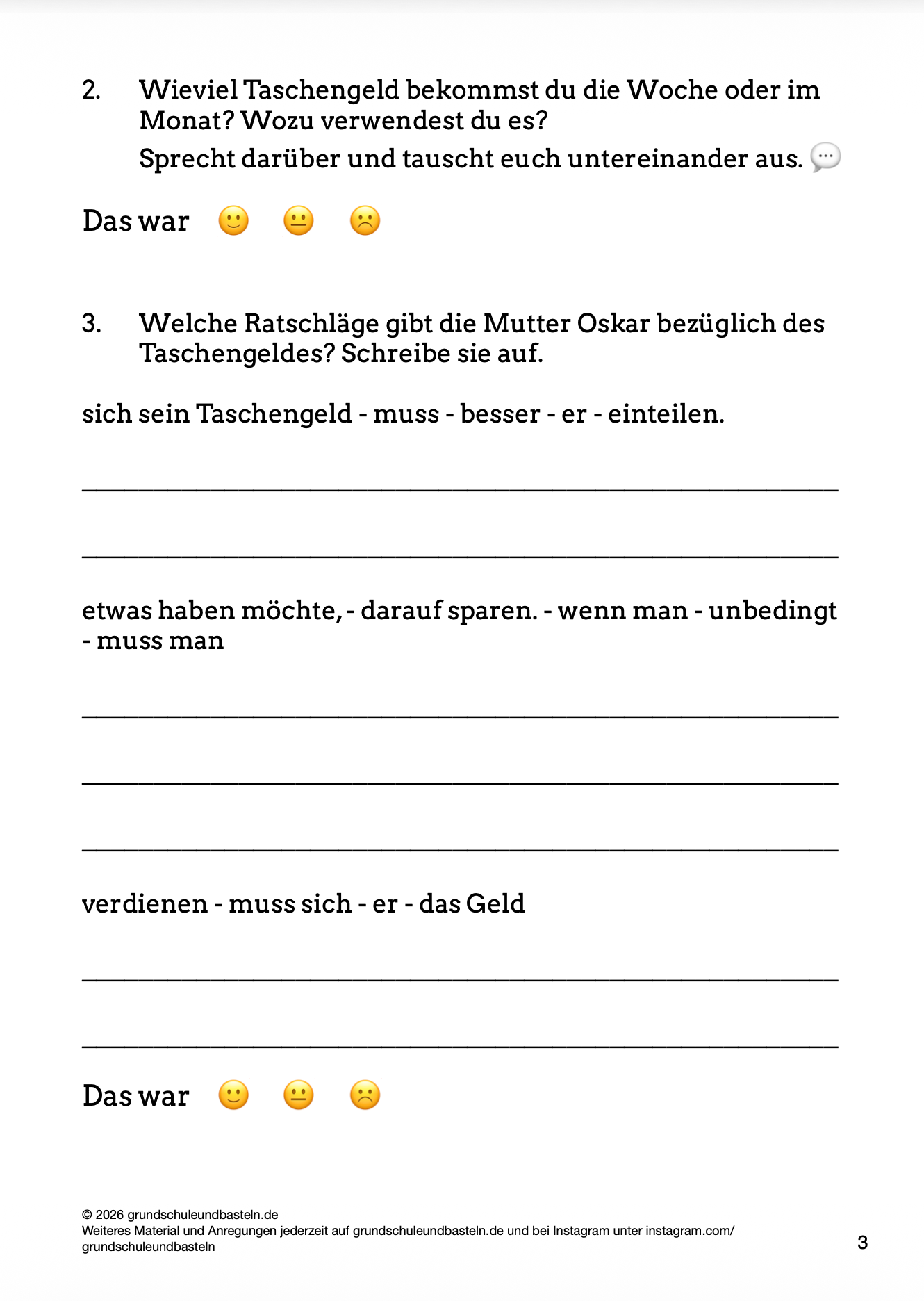 Begleitmaterial: Oskar unter Verdacht