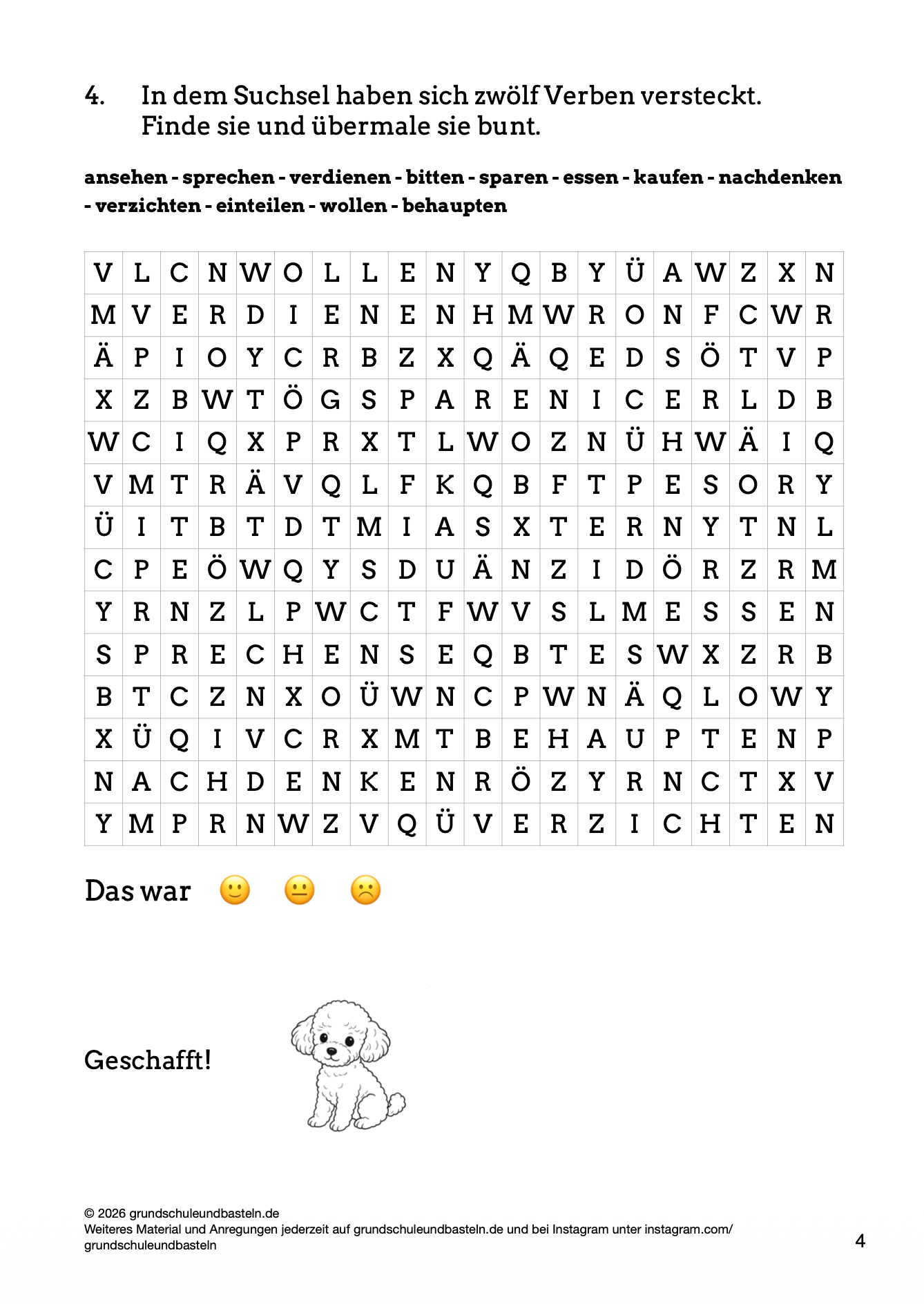 Begleitmaterial: Oskar unter Verdacht