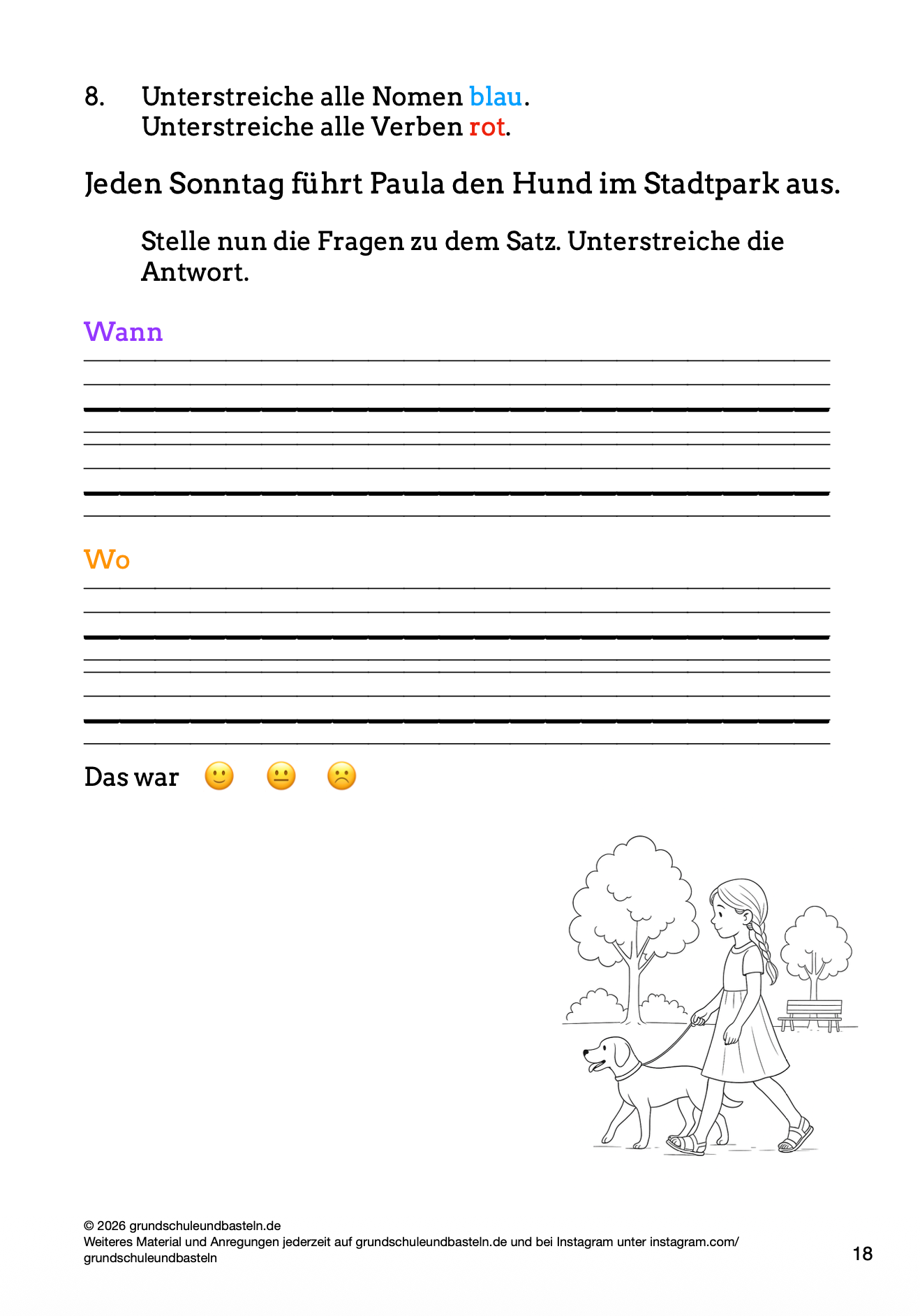 Begleitmaterial: Paula, Titus und der Sonntagshund