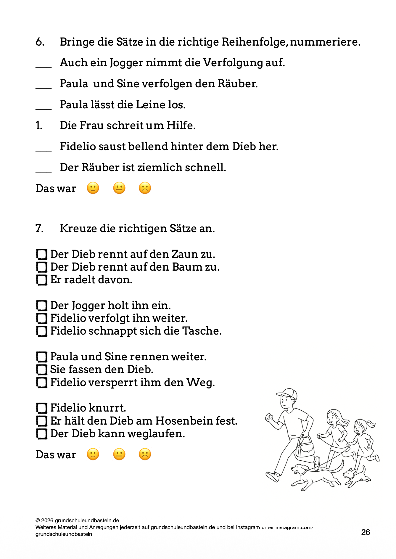 Begleitmaterial: Paula, Titus und der Sonntagshund