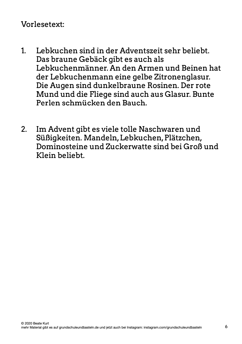 Hörverstehen: Weihnachten